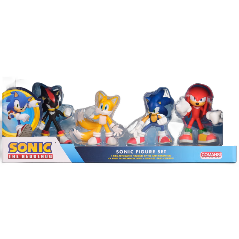 Comansi Sonic Figurer Presentset 4-pack