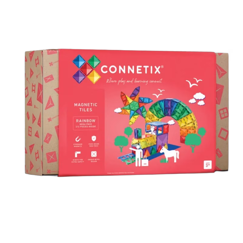 Connetix Byggsats Rainbow Mega Pack 212 Delar