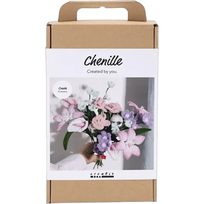 Creativ Company DIY Kit Blommor av Piprensare