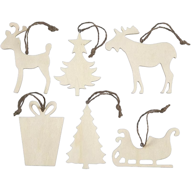 Creativ Company Pysselset Julhängen Jul 6-pack