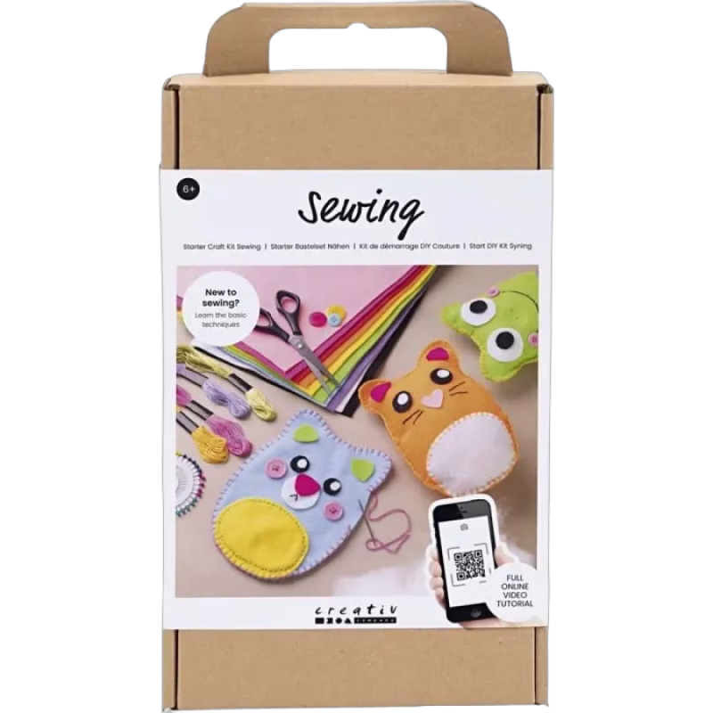 Creativ Company Start DIY Kit Sömnad Nallebjörn