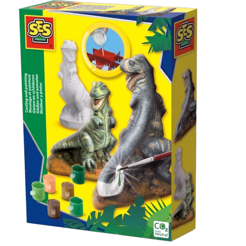 Creative Gipsfigurer T-Rex Pysselset