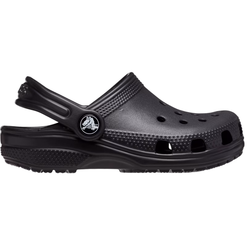 Crocs Classic Clog Toffla, Svart, 23-24