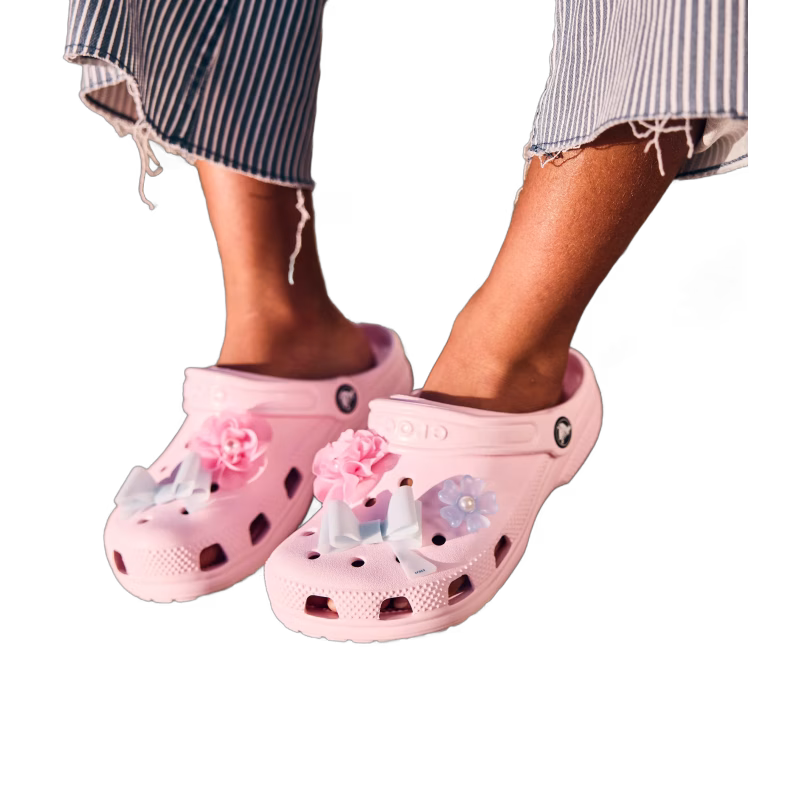 Crocs Classic Kids Tofflor, Pink Milk, 20-21