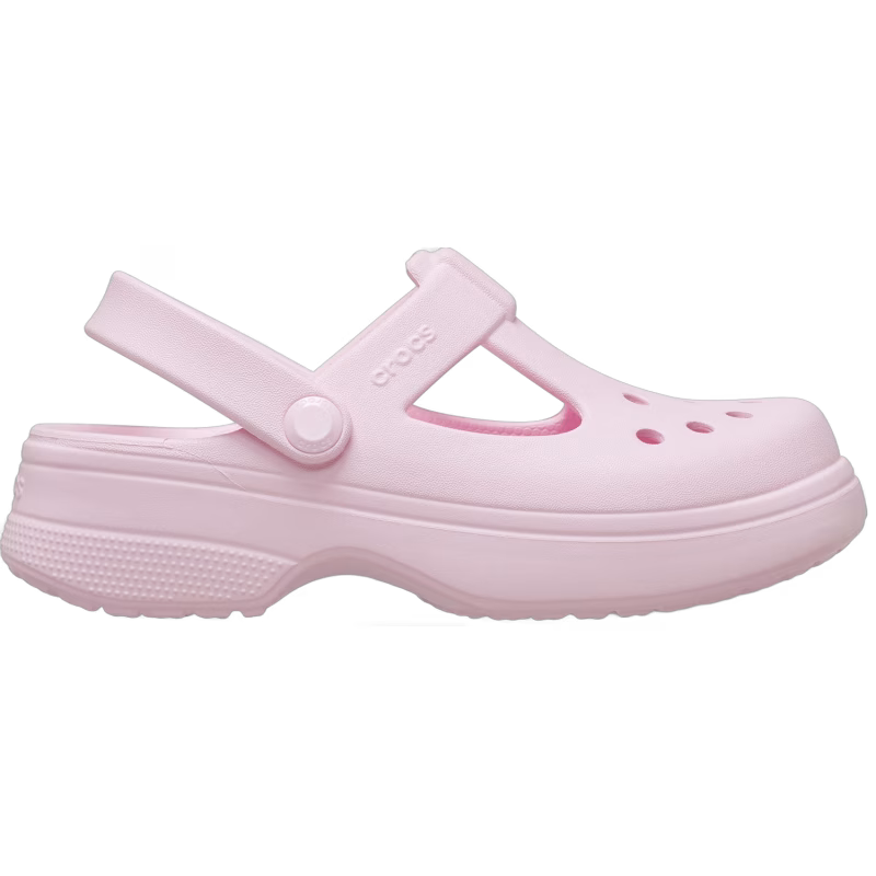 Crocs Classic Mary Jane Tofflor, Pink Milk, 30-31
