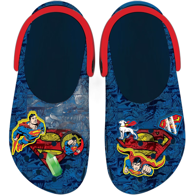 Crocs Classic Superman Tofflor, Multi, 28-29