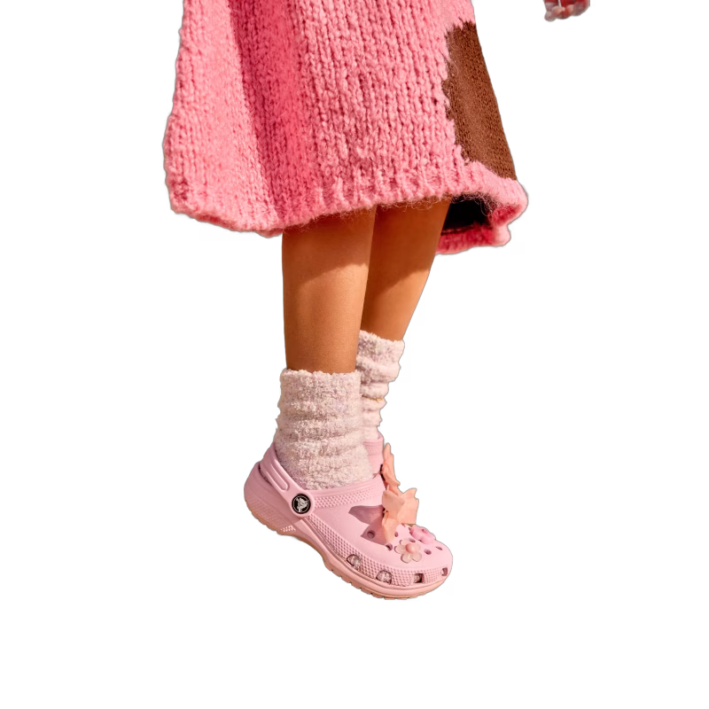 Crocs Classic Tofflor, Pink Milk, 33-34