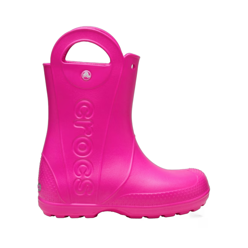 Crocs Handle It Kids Gummistövlar, Pink Crush, 25-26