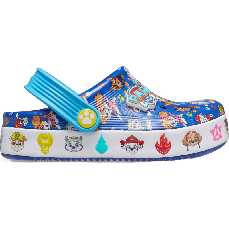 Crocs Paw Patrol Off Court Tofflor, Blue, 25-26