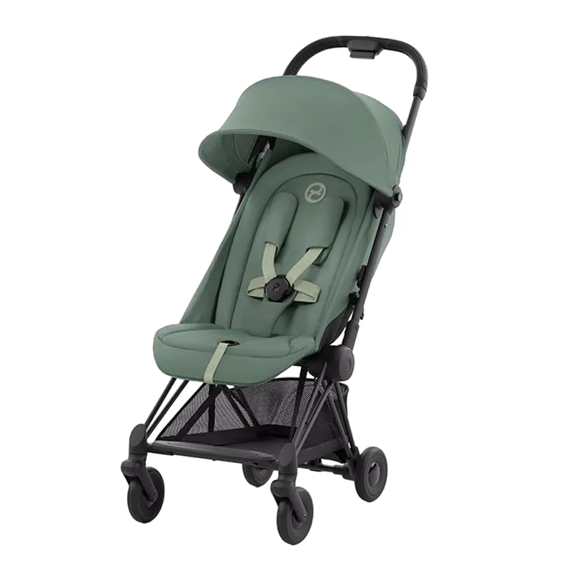 Cybex Coya sulky, matt black/leaf green