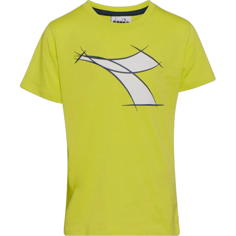 Diadora T-Shirt, Wild Lime Green S