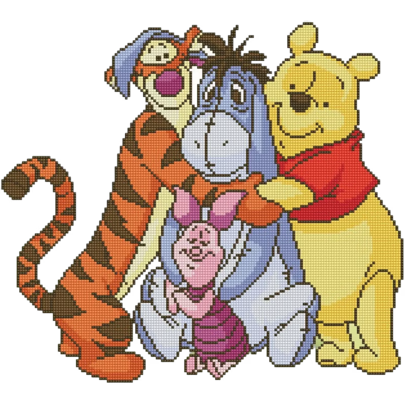 Diamond Dotz Disney Nalle Puh Och Vänner