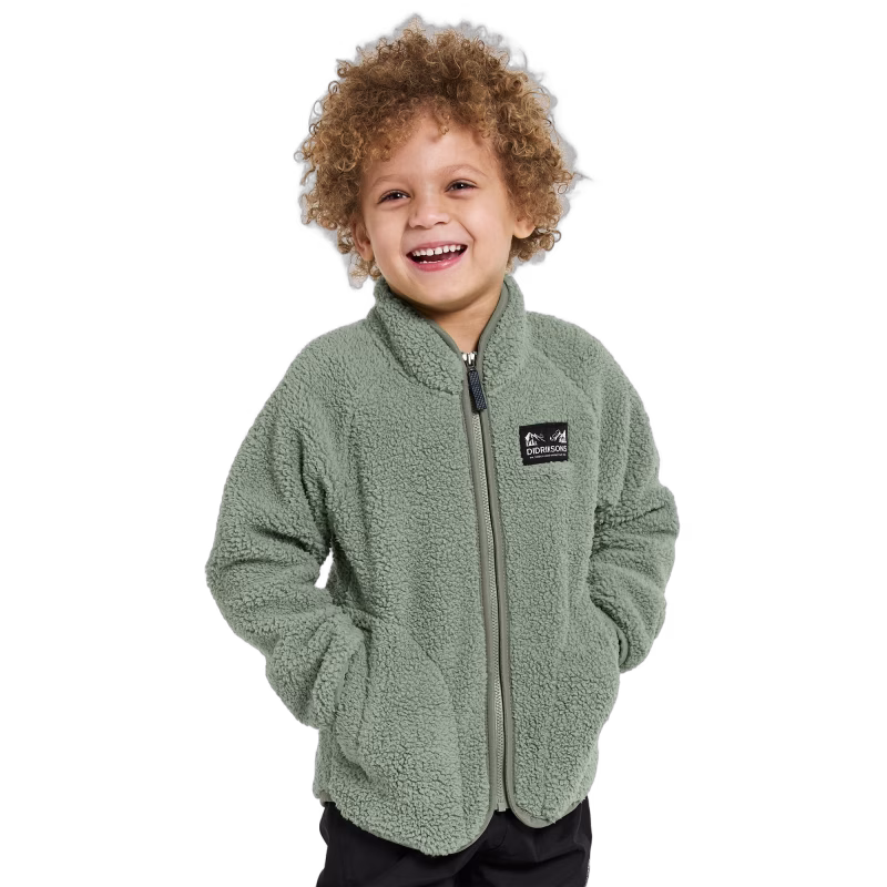 Didriksons Gibbs Pilejacka, Light Moss, 100