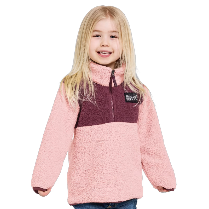 Didriksons Gosig Piletröja, Dusty Pink, 110