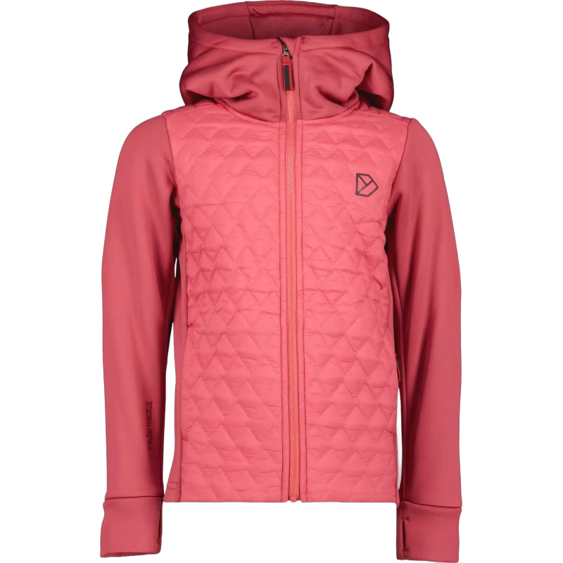 Didriksons Kapris Hybridjacka, Garnet Red, 140