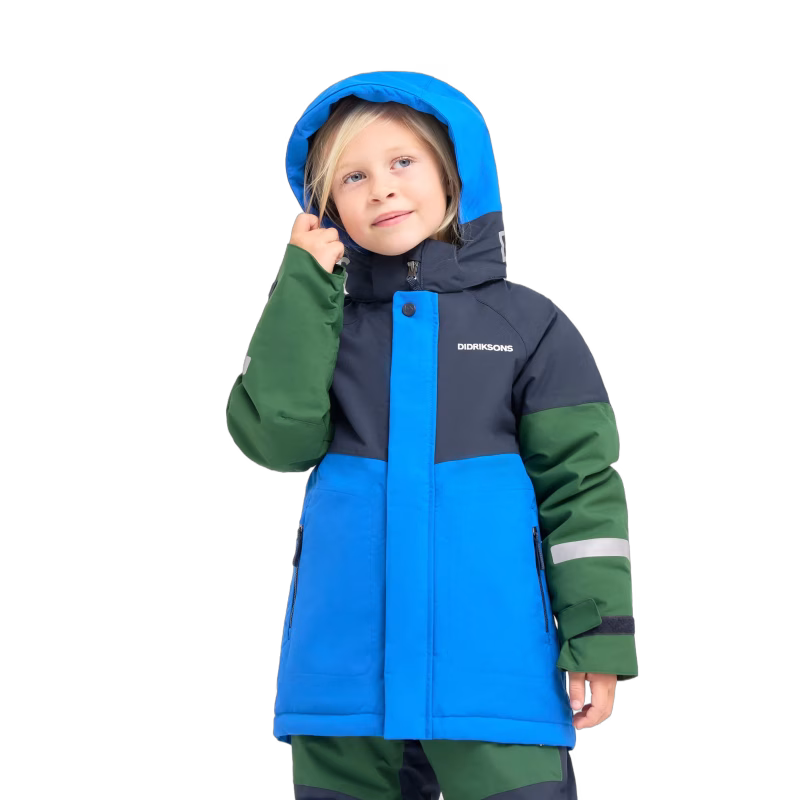 Didriksons Lun Vinterjacka, Caribbean Blue, 120