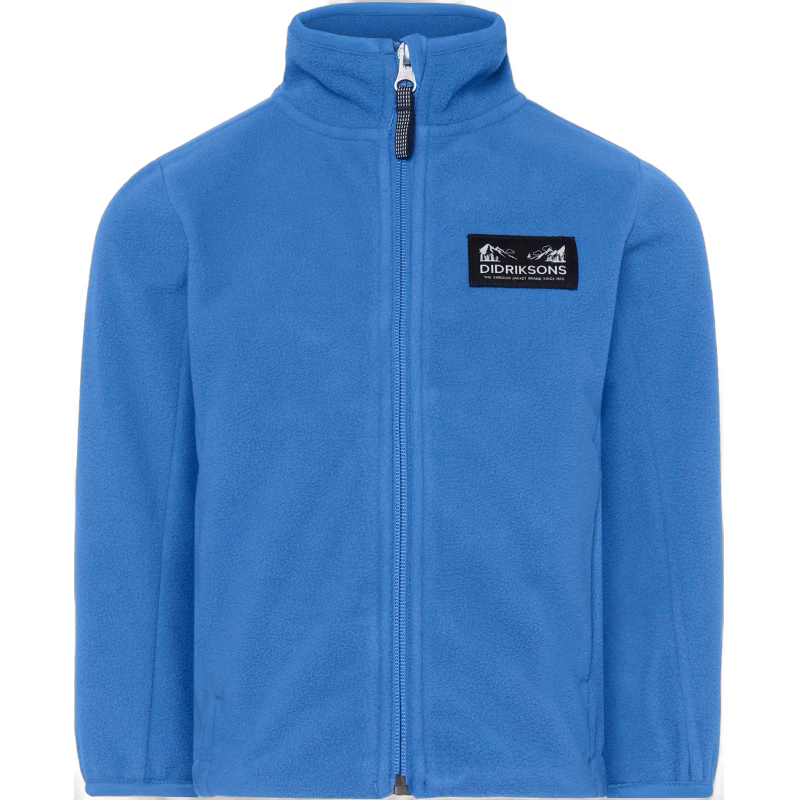Didriksons Muskot Vindfleecejacka, Sapphire Blue, 120
