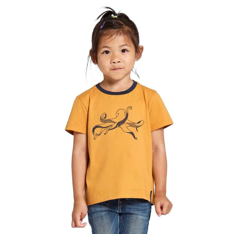 Didriksons Mynta T-shirt, Dark Pollen, 120