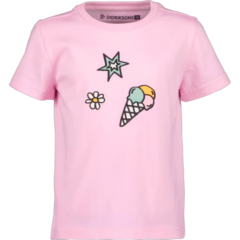 Didriksons Mynta T-shirt, Orchid Pink, 90
