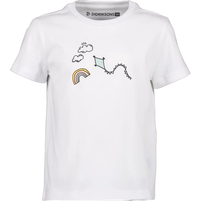 Didriksons Mynta T-shirt, Snow White, 100