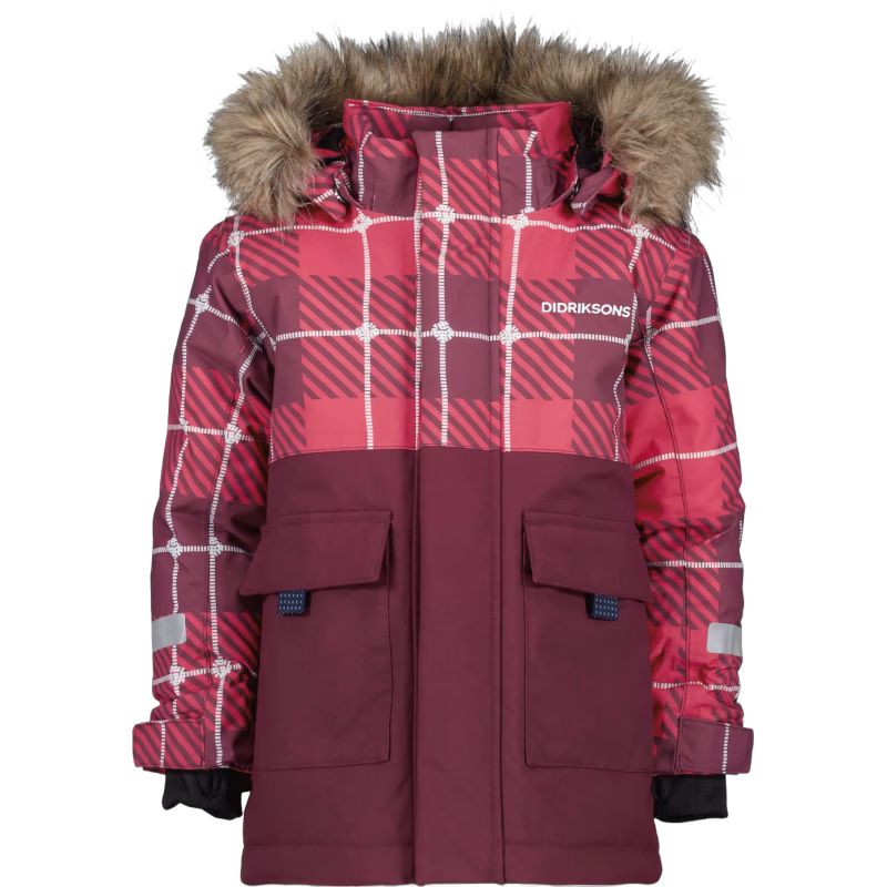 Didriksons Polarbjörn Vinterjacka, Termos Rusty Wine, 130