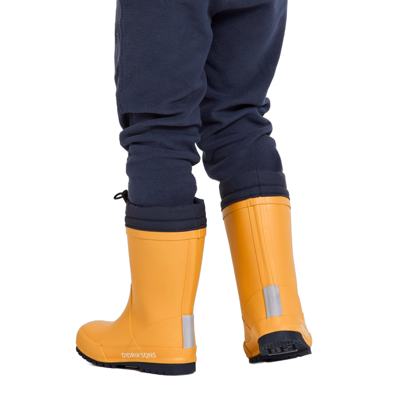 Didriksons Slush Fodrade Gummistövlar, Oat Yellow, 24