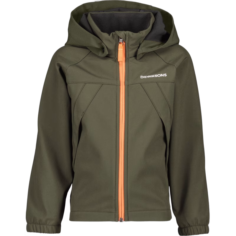 Didriksons Troel Softshelljacka, Deep Green, 100