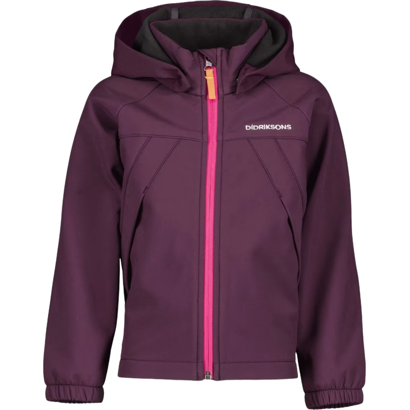 Didriksons Troel Softshelljacka, Plumb, 110