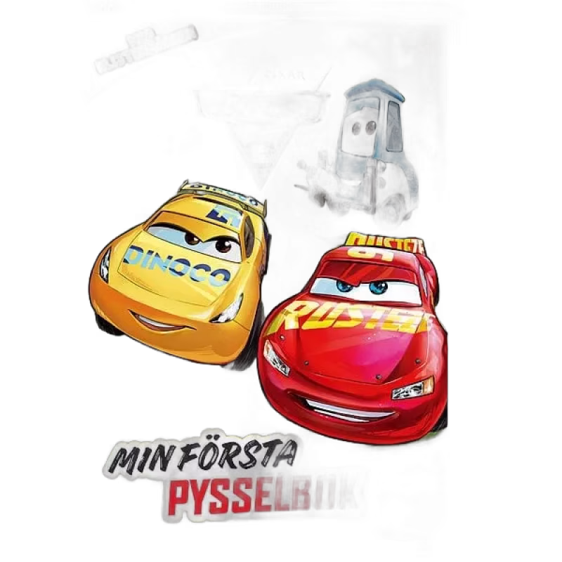 Disney Cars 3 Min första Pysselbok
