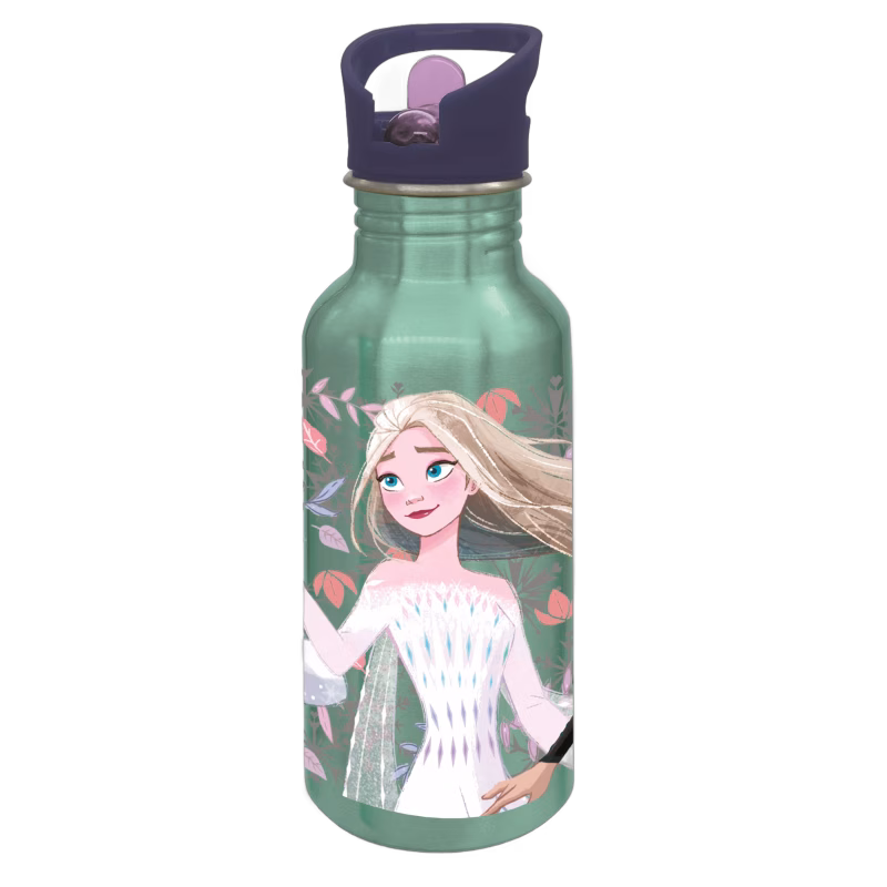 Disney Frozen  Aluminium Vattenflaska 545ml, Grön