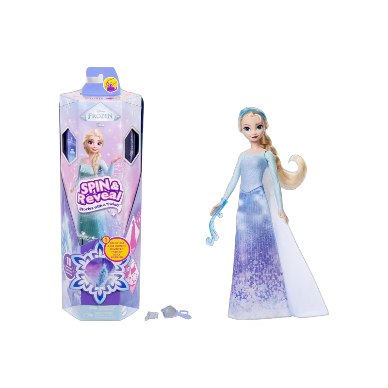 Disney Frozen Spin &  Reveal Docka Elsa