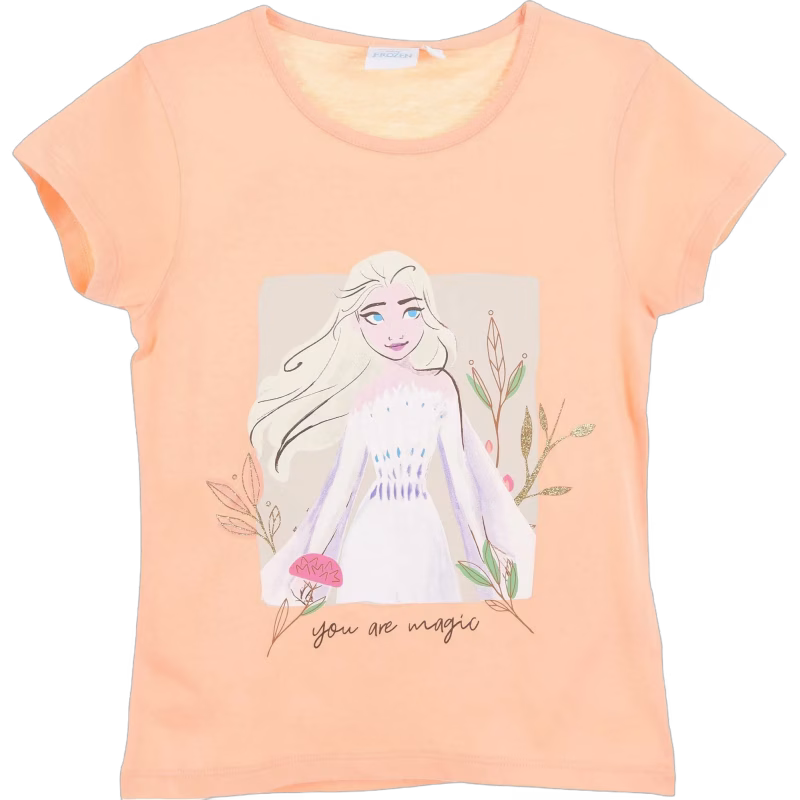 Disney Frozen T-shirt, Coral, 8 år