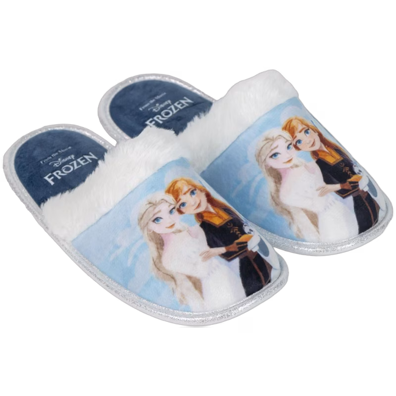 Disney Frozen Tofflor, Blå, 34-35
