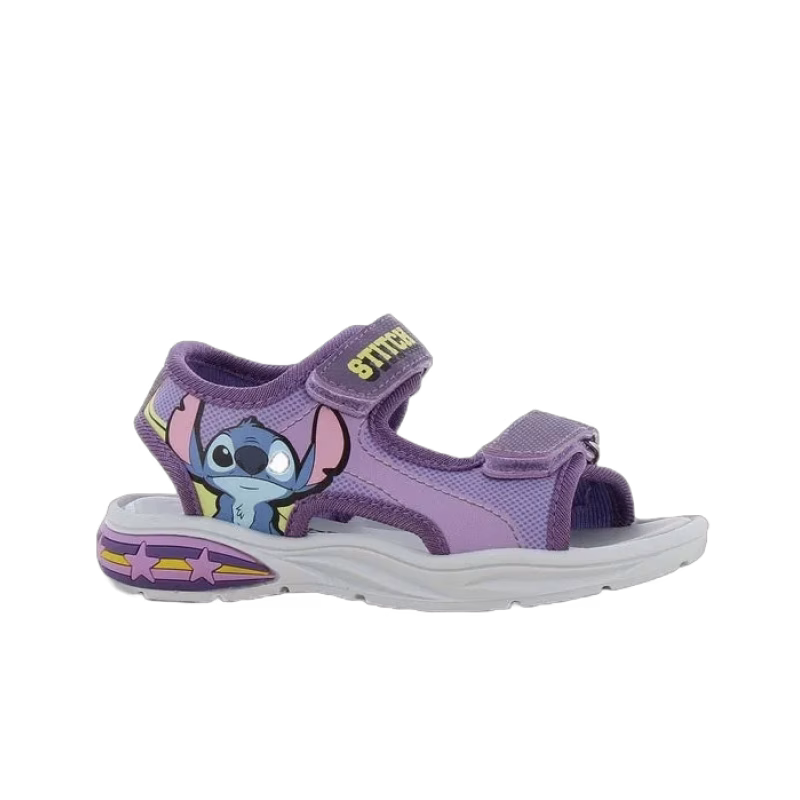 Disney Lilo &  Stitch Blinkande Sandaler, Purple/Lilac, 31