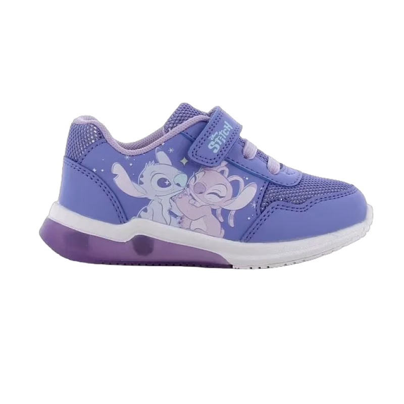 Disney Lilo &  Stitch Blinkande Sneakers, Blå, 26