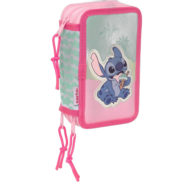 Disney Lilo &  Stitch Trippelpennfodral Ice Cream