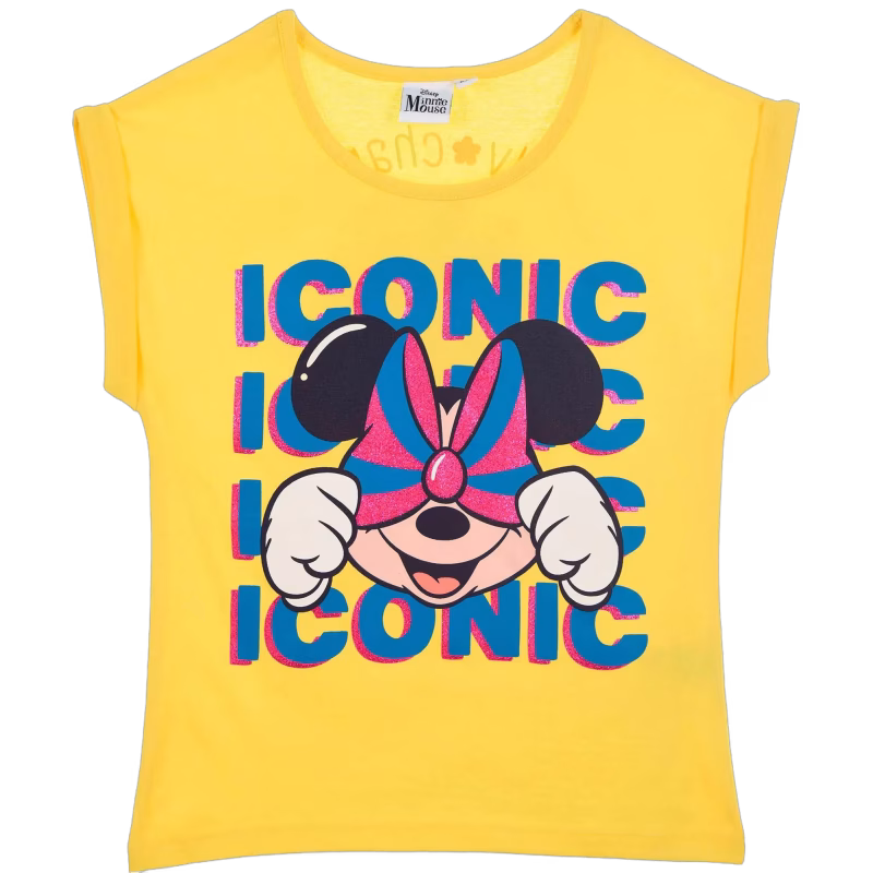 Disney Mimmi Pigg T-shirt, Yellow, 8 år