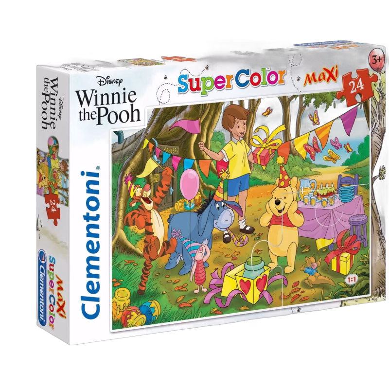 Disney Nalle Puh Pussel Maxi 24 Bitar