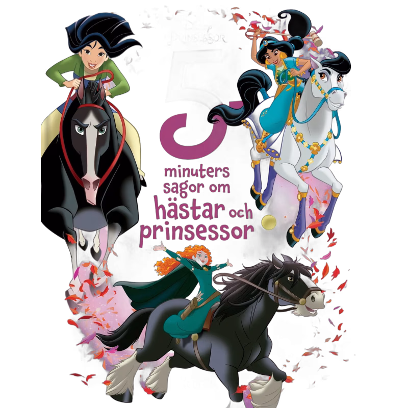 Disney Princess 5-minuters sagor om prinsessor och hästar