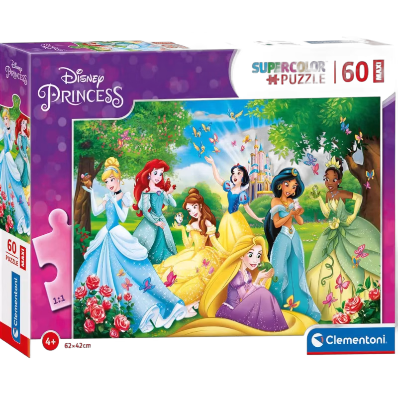 Disney Princess Maxi Pussel 60 Bitar