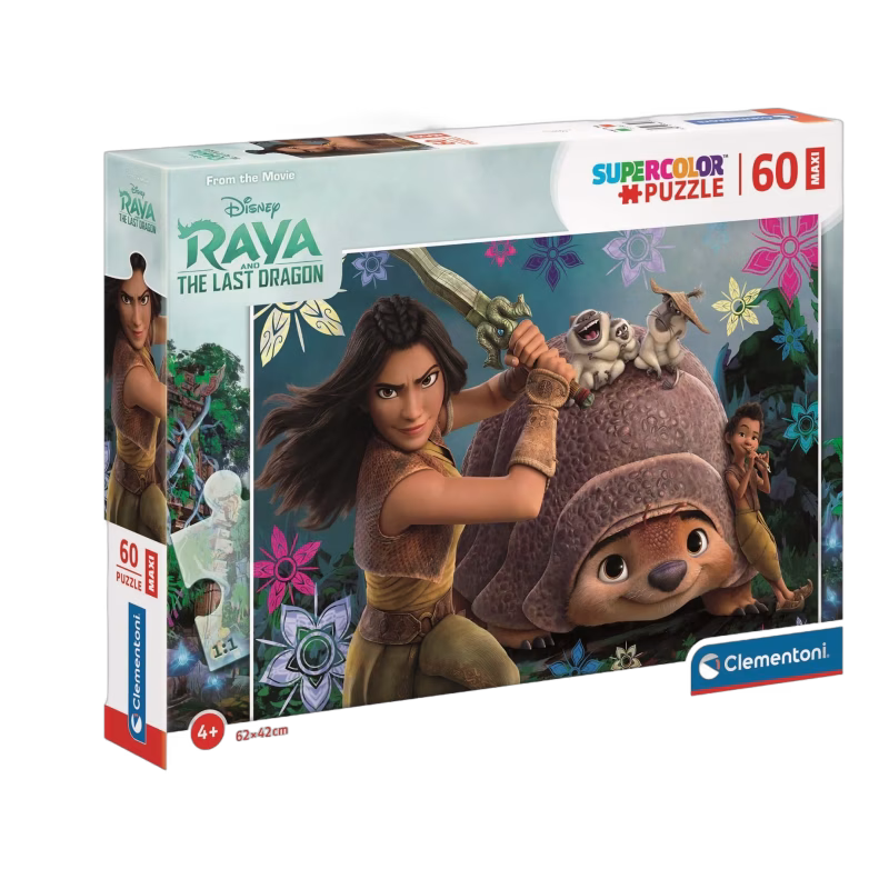 Disney Raya Pussel Maxi, 60 Bitar