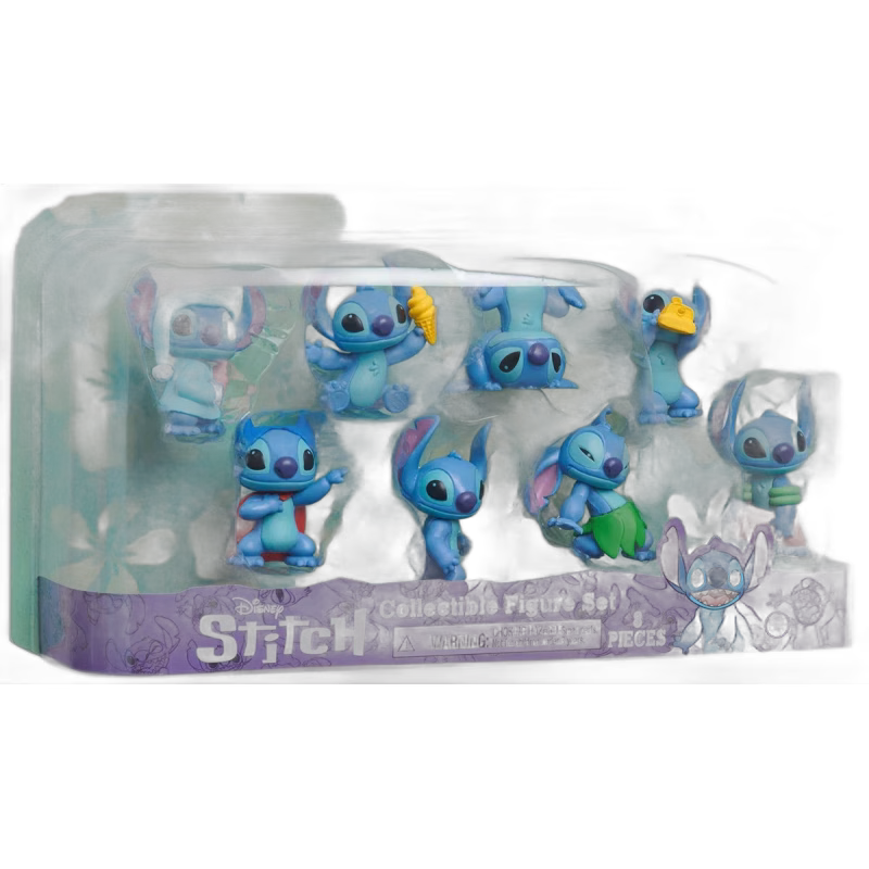 Disney Stitch Figurset 8-Pack 7 cm