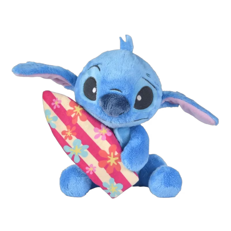 Disney Stitch med Surfbräda (25 cm)