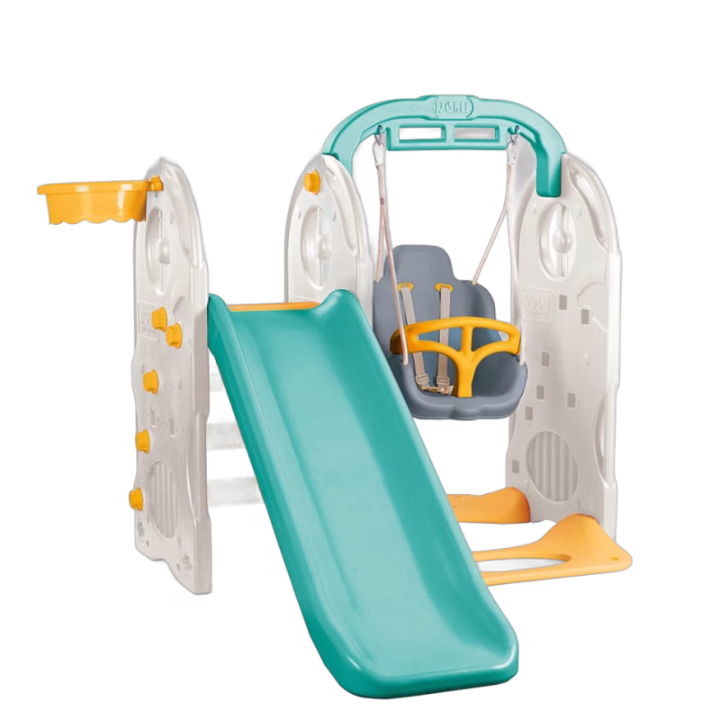 Dolu 4-i-1 Lekställning, Vit/Blå