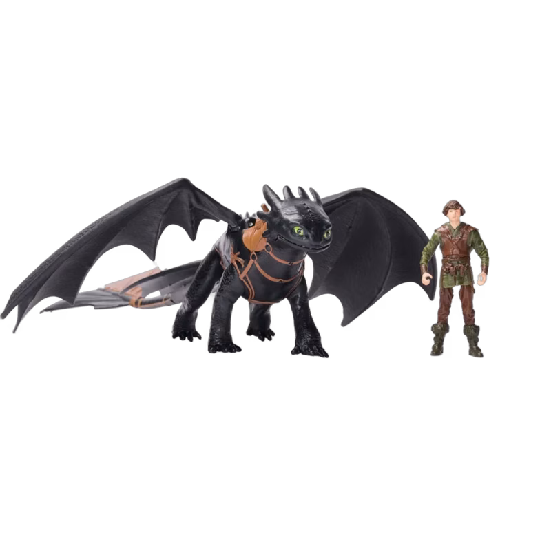 Dragons Movie Viking & Dragon (Toothless & Hiccup)