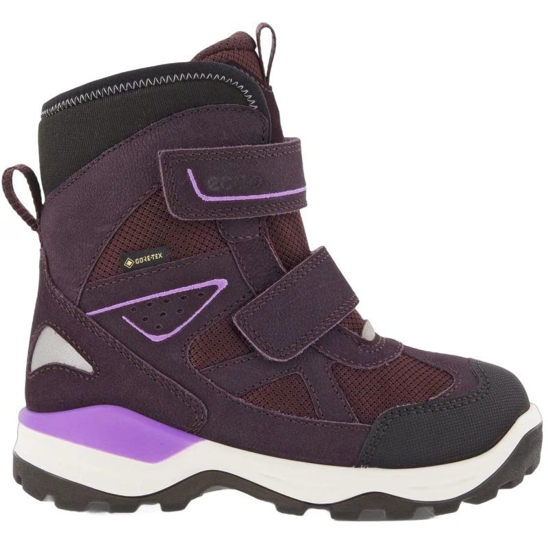Ecco Snow Mountain GTX Vinterkängor, Black/Fig, 32 - Bäst i test