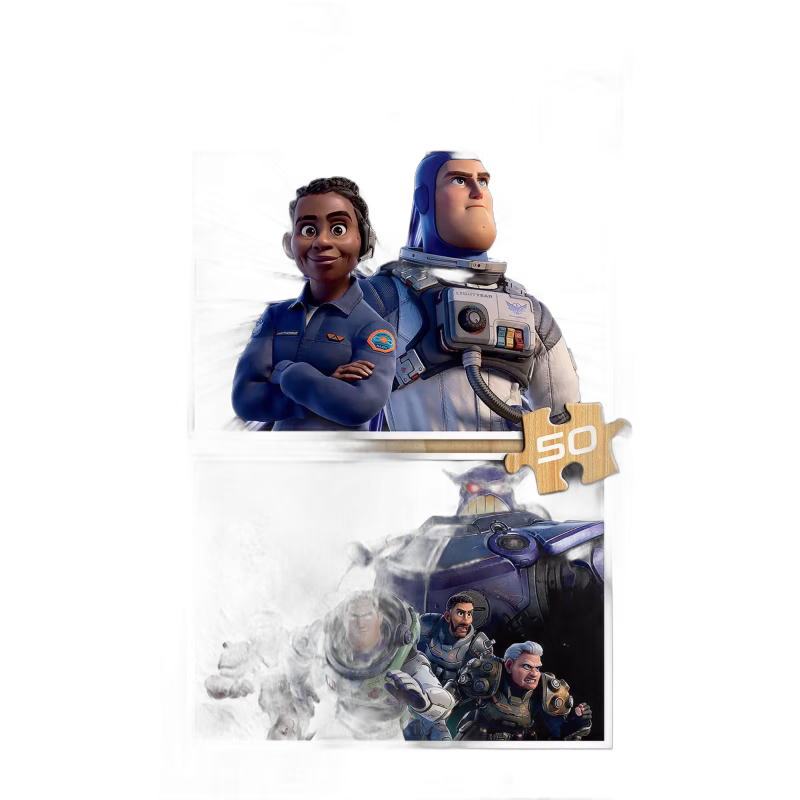 Educa Pussel 2x50 Lightyear Trä