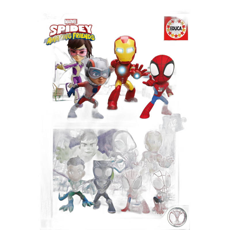 Educa Spidey and His Amazing Friends Pussel 2x48 Bitar