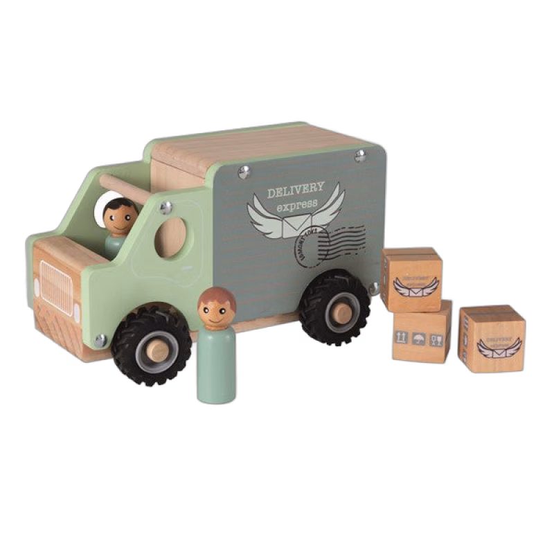 Egmont Toys Postbil i Trä