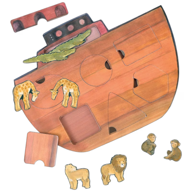 Egmont Toys Pussel Skogen Noas Ark 7 Bitar